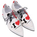 I love marshmallow  Pointed Oxford Shoes View3