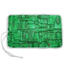 Green Circuit Board Computer Pen Storage Case (S) View1