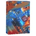 Gray Circuit Board Electronics Electronic Components Microprocessor Playing Cards Single Design (Rectangle) with Custom Box View1