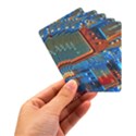 Gray Circuit Board Electronics Electronic Components Microprocessor Playing Cards Single Design (Rectangle) with Custom Box View3