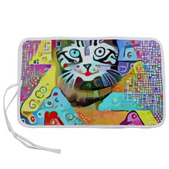 Kitten Cat Pet Animal Adorable Fluffy Cute Kitty Pen Storage Case (l) by 99art
