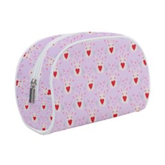 Easter Easter Bunny Hearts Seamless Tile Cute Make Up Case (small) by 99art