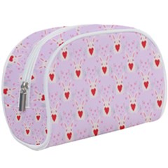 Easter Easter Bunny Hearts Seamless Tile Cute Make Up Case (large) by 99art
