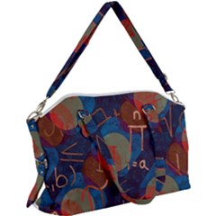 Background Graphic Beautiful Canvas Crossbody Bag by 99art