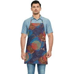 Background Graphic Beautiful Kitchen Apron by 99art