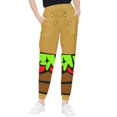 Hamburger-cheeseburger-fast-food Women s Tapered Pants by 99art