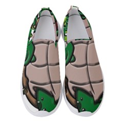 Amphibian-animal-cartoon-reptile Women s Slip On Sneakers by 99art