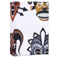 Tribal-masks-african-culture-set Playing Cards Single Design (rectangle) With Custom Box by 99art