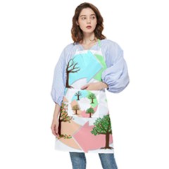 Seasons-of-the-year-year-tree Pocket Apron by 99art