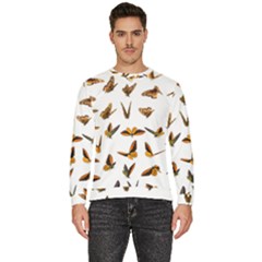 Butterfly Butterflies Insect Swarm Men s Fleece Sweatshirt by 99art
