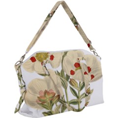 Nature-flower-leaf-plant-isolated Canvas Crossbody Bag by 99art