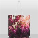 Pink Flower Full Print Rope Handle Tote (Large) View2