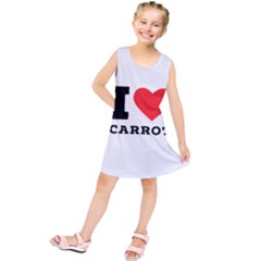 I Love Carrots  Kids  Tunic Dress by ilovewhateva