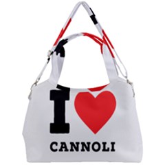 I Love Cannoli  Double Compartment Shoulder Bag by ilovewhateva