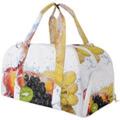 Variety Of Fruit Water Berry Food Splash Kiwi Grape Burner Gym Duffel Bag by B30l