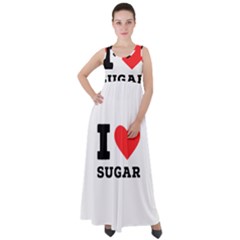 I Love Sugar  Empire Waist Velour Maxi Dress by ilovewhateva