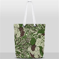 Texture Ornament Pattern Seamless Paisley Full Print Rope Handle Tote (small) by danenraven