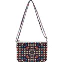 Symmetry Geometric Pattern Texture Double Gusset Crossbody Bag View2