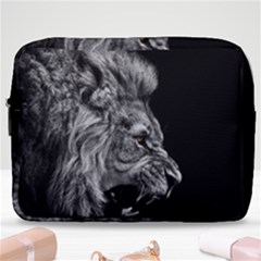 Angry Male Lion Roar Make Up Pouch (large) by Wav3s