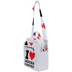 I Love Mocha Coffee Crossbody Day Bag by ilovewhateva