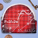 Geometry Mathematics Cube Horseshoe Style Canvas Pouch View1