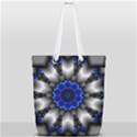 Kaleidoscope Abstract Round Full Print Rope Handle Tote (Small) View1