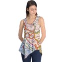 Map Europe Globe Countries States Sleeveless Tunic View1