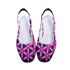 Digital Art Artwork Abstract Women s Classic Slingback Heels by Ndabl3x