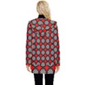 Dart Board Target Game Button Up Hooded Coat  View2