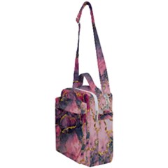 Pink Texture Resin Crossbody Day Bag by Vaneshop
