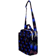 Background Pattern Graphic Crossbody Day Bag by Vaneshop