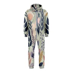 Flower Floral Pastel Hooded Jumpsuit (kids) by Vaneshop