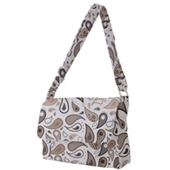 Paisley Pattern Background Graphic Full Print Messenger Bag (s) by Vaneshop