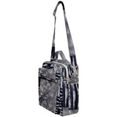 Background Pattern Geometric Design Crossbody Day Bag by Vaneshop
