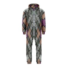 Mandala Decoration Floral Flower Hooded Jumpsuit (kids) by Vaneshop