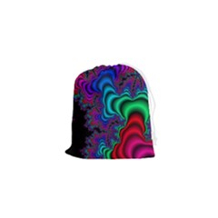 Abstract Piece Color Drawstring Pouch (xs) by Vaneshop