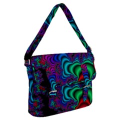 Abstract Piece Color Buckle Messenger Bag by Vaneshop