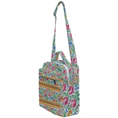Flower Fabric Design Crossbody Day Bag by Vaneshop