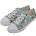 Welsh Corgi Boba Tea Bubble Cute Kawaii Dog Breed Men s Low Top Canvas Sneakers View2