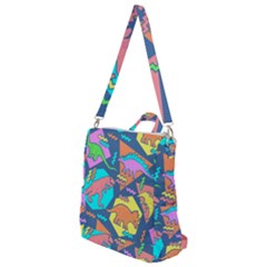 Dinosaur Pattern Crossbody Backpack by Wav3s