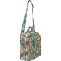 Multicolored Honeycomb Colorful Abstract Geometry Crossbody Day Bag View2