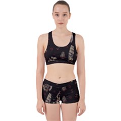 Vintage Tattoos Nautical Work It Out Gym Set by Vaneshop