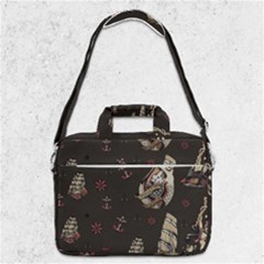 Vintage Tattoos Nautical Macbook Pro 13  Shoulder Laptop Bag  by Vaneshop