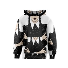 Wednesday Addams Kids  Pullover Hoodie by Fundigitalart234