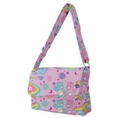 Bears Kawaii Pattern Full Print Messenger Bag (m) by Cowasu