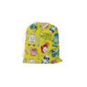 Robot Pattern Lego Drawstring Pouch (Small) View2