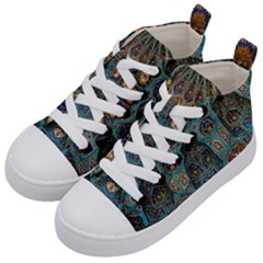 Saint Petersburg  Architecture Kids  Mid-top Canvas Sneakers by Bangk1t