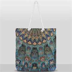 Saint Petersburg  Architecture Full Print Rope Handle Tote (large) by Bangk1t