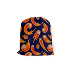 Space Patterns Pattern Drawstring Pouch (medium) by Amaryn4rt