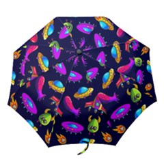 Space Pattern Folding Umbrellas by Amaryn4rt